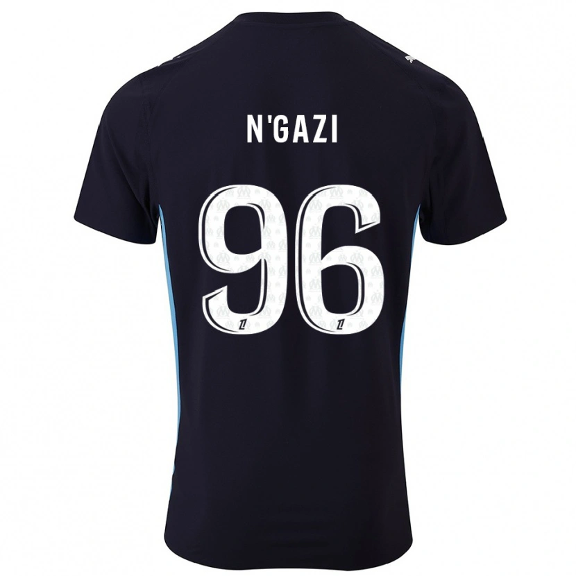 DanxenレディースChloé N'gazi#96黒空色アウェイシャツ2025/26ジャージーユニフォーム