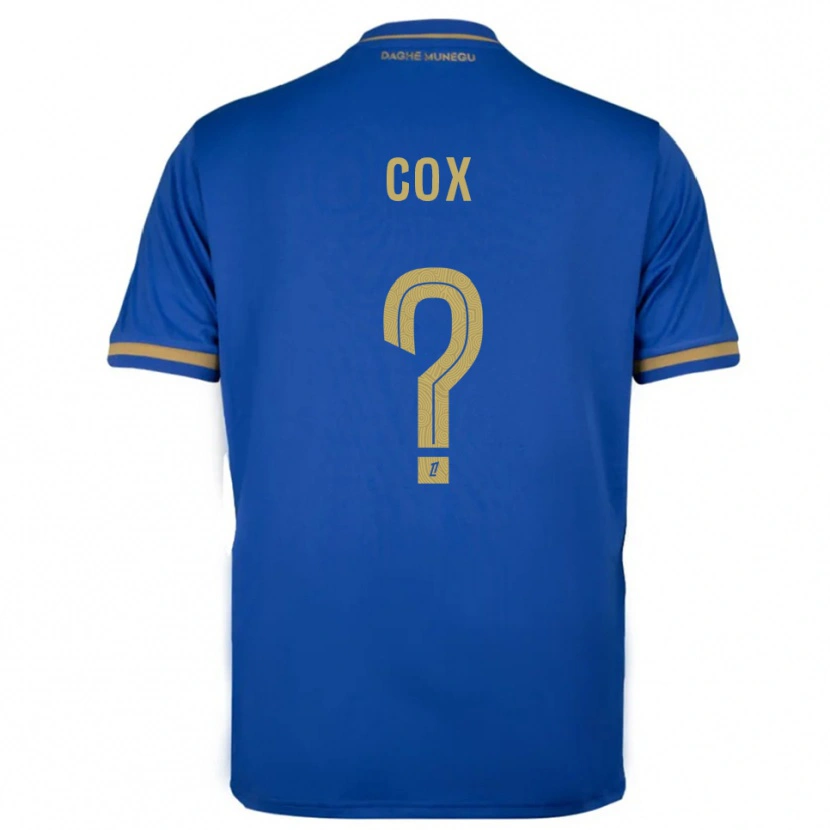 DanxenレディースMatthew Cox#0青金アウェイシャツ2025/26ジャージーユニフォーム