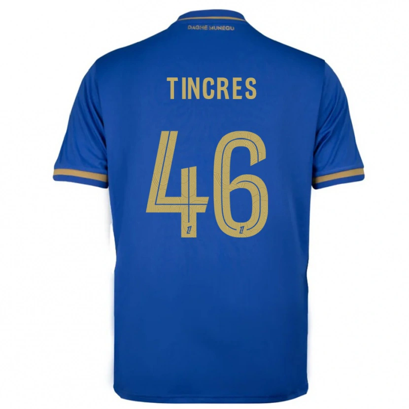 DanxenレディースJoan Tincres#46青金アウェイシャツ2025/26ジャージーユニフォーム