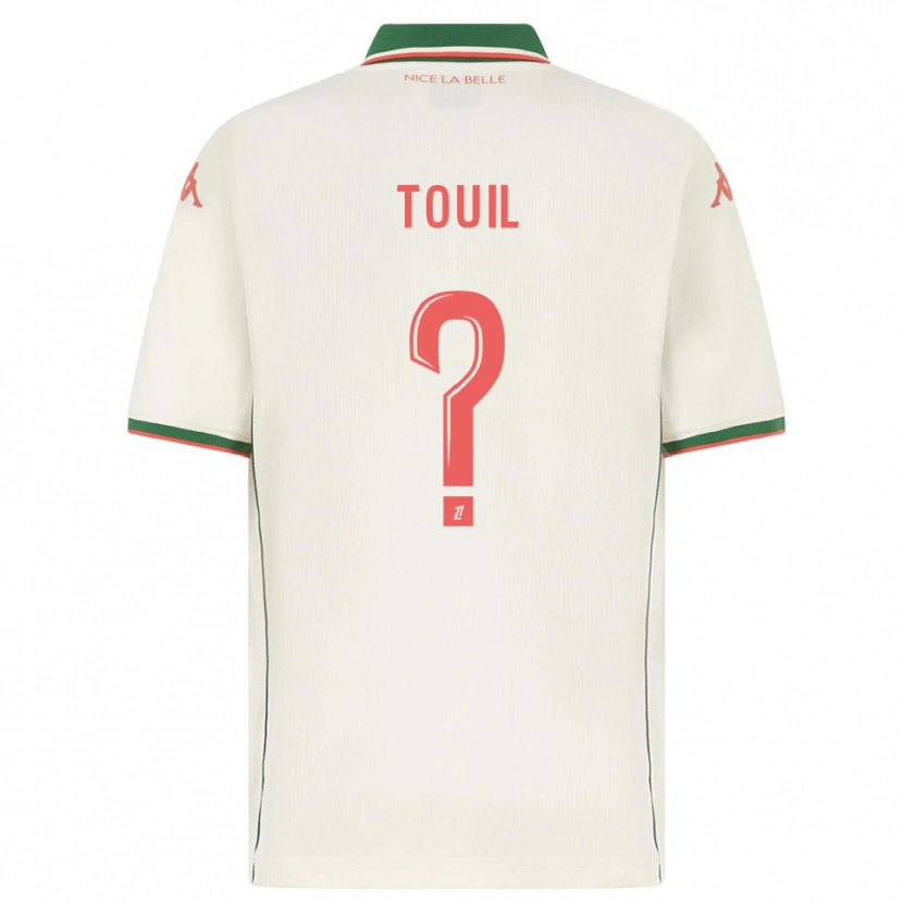 DanxenレディースYanis Touil#0白緑アウェイシャツ2025/26ジャージーユニフォーム