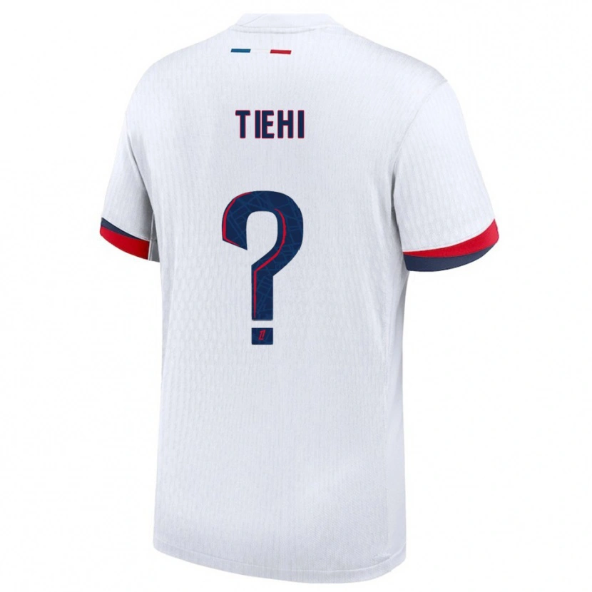 DanxenレディースNoha Tiehi#0白赤アウェイシャツ2025/26ジャージーユニフォーム