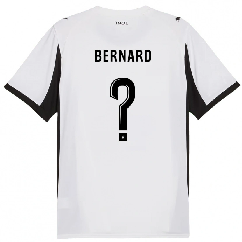 DanxenレディースAlexis Bernard#0白黒アウェイシャツ2025/26ジャージーユニフォーム