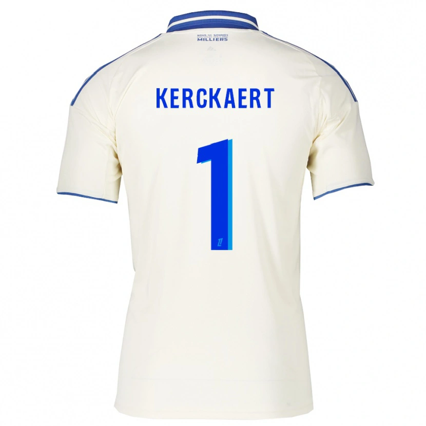 DanxenレディースGabriel Kerckaert#1シャンパン青アウェイシャツ2025/26ジャージーユニフォーム
