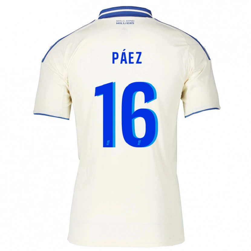 Danxenレディースケンドリー・パエス#16シャンパン青アウェイシャツ2025/26ジャージーユニフォーム