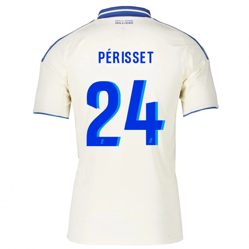 Danxenレディースエーヴ・ペリッセ#24シャンパン青アウェイシャツ2025/26ジャージーユニフォーム