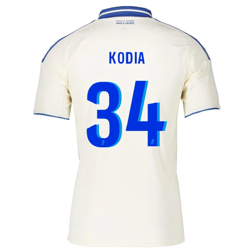 DanxenレディースGhianny Kodia#34シャンパン青アウェイシャツ2025/26ジャージーユニフォーム