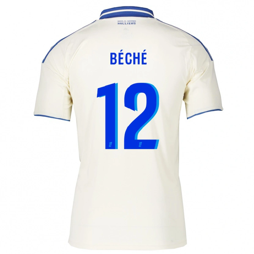 Danxenレディースアマンディーヌ・ビーチ#12シャンパン青アウェイシャツ2025/26ジャージーユニフォーム