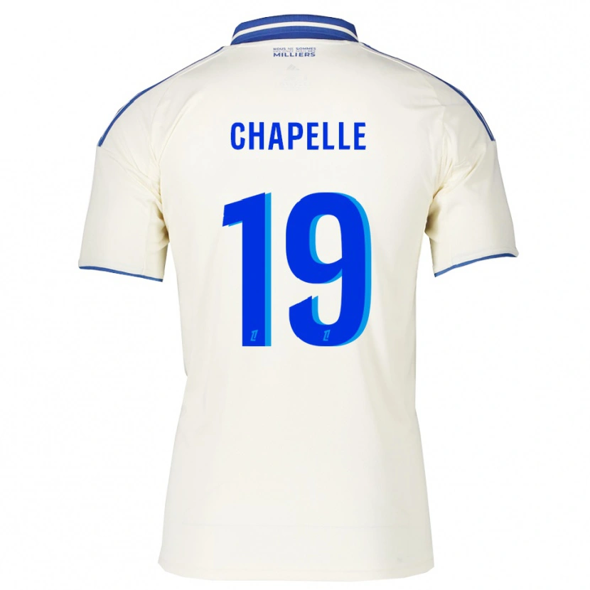 Danxenレディースケンザ・チャペル#19シャンパン青アウェイシャツ2025/26ジャージーユニフォーム