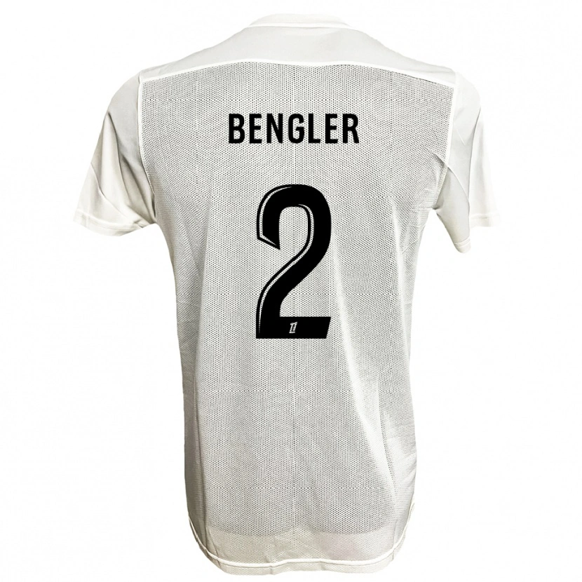 DanxenレディースRandy Bengler#2黒白アウェイシャツ2025/26ジャージーユニフォーム