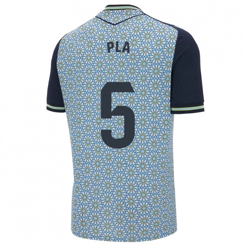 Danxenレディースエドゥアルド・プラ・ベルモンテ#5青紺アウェイシャツ2025/26ジャージーユニフォーム