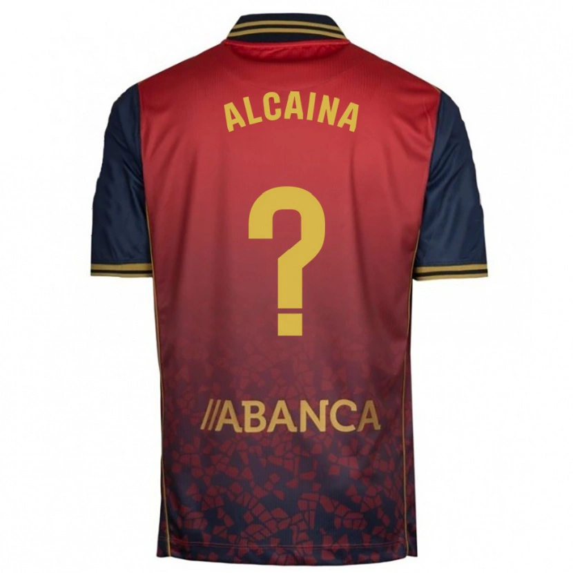 DanxenレディースRaúl Alcaina#0赤紺アウェイシャツ2025/26ジャージーユニフォーム