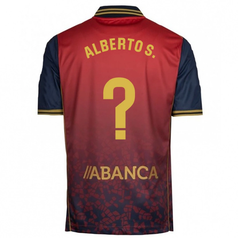 DanxenレディースAlberto Sánchez#0赤紺アウェイシャツ2025/26ジャージーユニフォーム