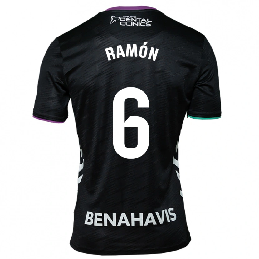 Danxenレディースラモン・エンリケス#6黒紫緑アウェイシャツ2025/26ジャージーユニフォーム