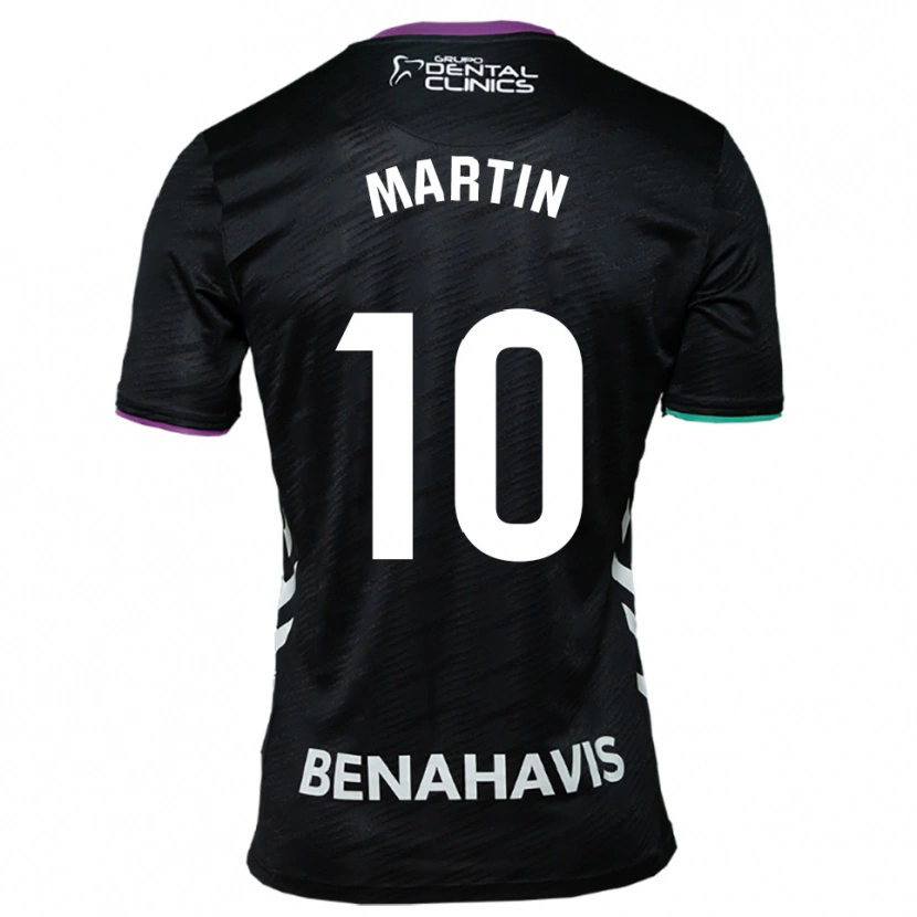 Danxenレディースジーザス・マーティン#10黒紫緑アウェイシャツ2025/26ジャージーユニフォーム