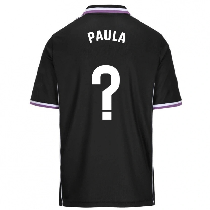DanxenレディースPaula Rodríguez Mallafre#0紫黒アウェイシャツ2025/26ジャージーユニフォーム