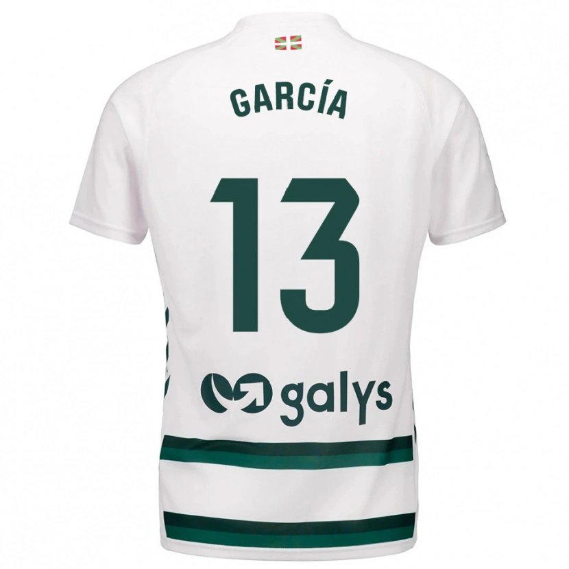 DanxenレディースJon García#13白緑アウェイシャツ2025/26ジャージーユニフォーム