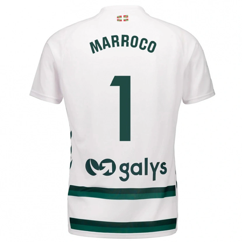 DanxenレディースMarcos Sotelo#1白緑アウェイシャツ2025/26ジャージーユニフォーム