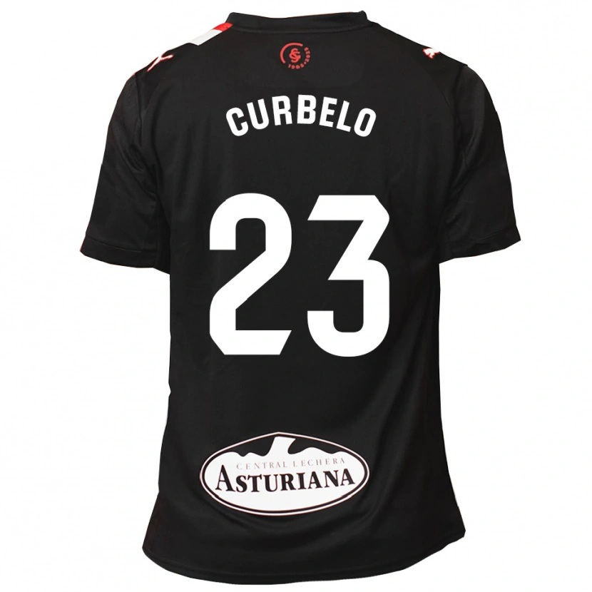 Danxenレディースエリック・クルベロ#23黒白アウェイシャツ2025/26ジャージーユニフォーム