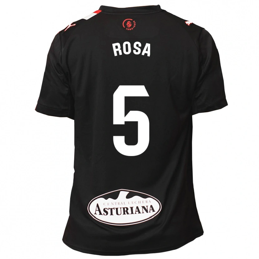 DanxenレディースRosa Menendez Garcia#5黒白アウェイシャツ2025/26ジャージーユニフォーム