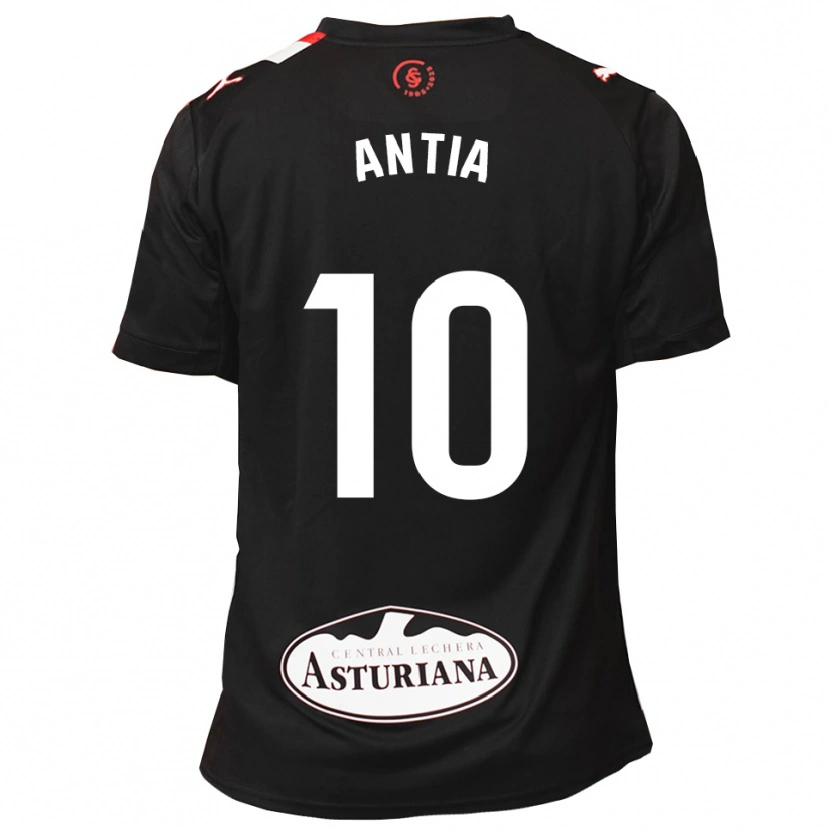 DanxenレディースAntia Mayo Fraga#10黒白アウェイシャツ2025/26ジャージーユニフォーム