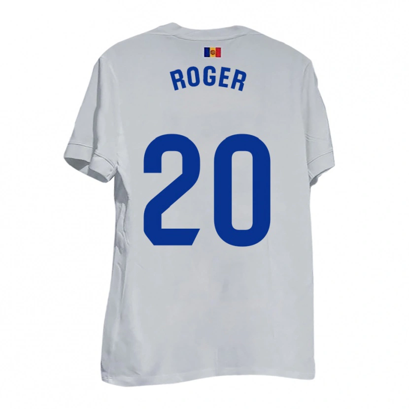 DanxenレディースRoger#20白 青 黄アウェイシャツ2025/26ジャージーユニフォーム