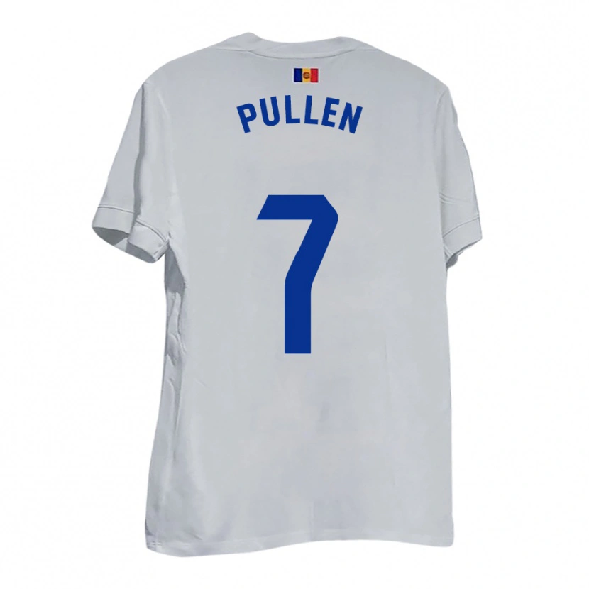 DanxenレディースLuke Pullen#7白 青 黄アウェイシャツ2025/26ジャージーユニフォーム