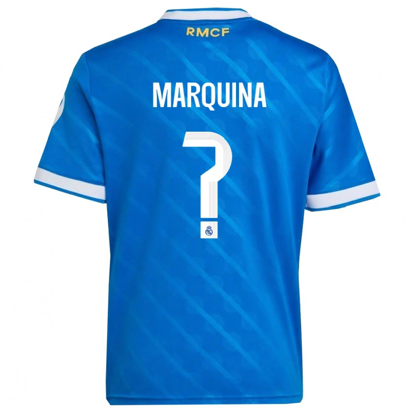 Danxenレディースギレルモマルキナ#0青白サードユニフォームシャツ2025/26ジャージーユニフォーム