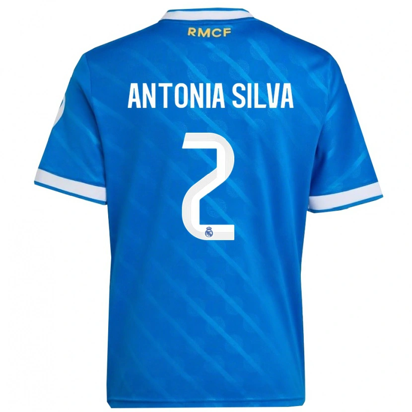 Danxenレディースアントニア#2青白サードユニフォームシャツ2025/26ジャージーユニフォーム