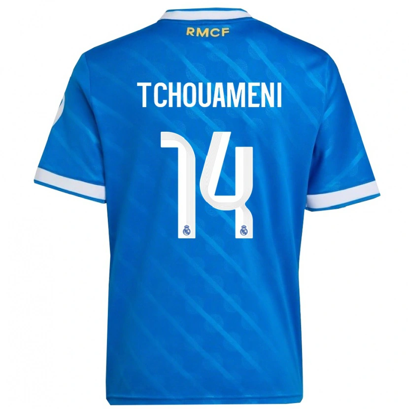 Danxenレディースアントワーヌ・グリーズマン#14青白サードユニフォームシャツ2025/26ジャージーユニフォーム