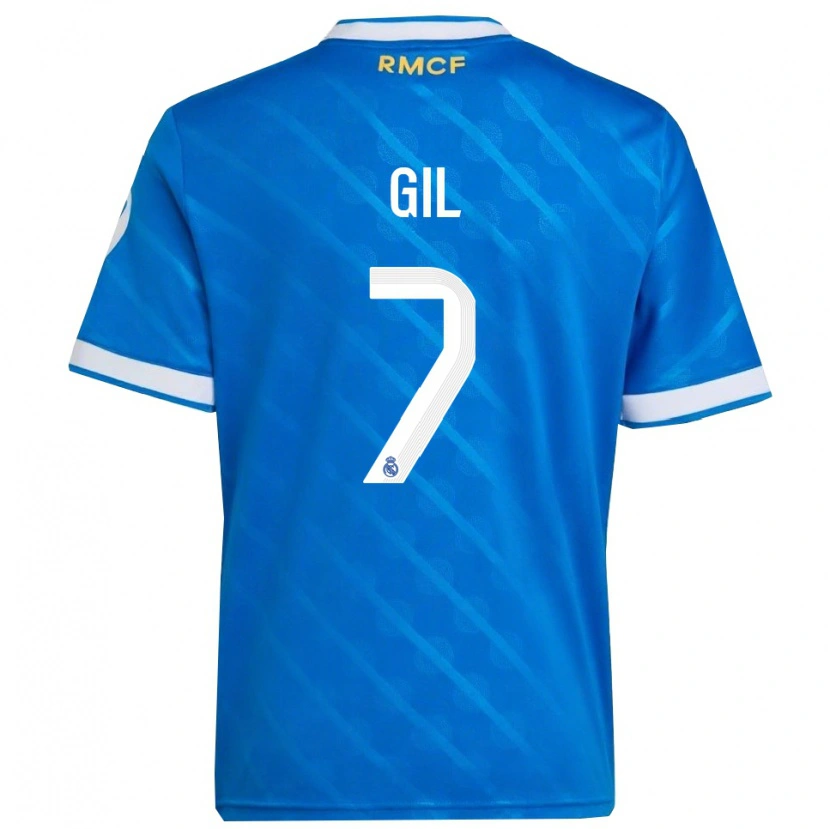 Danxenレディースイケルギル#7青白サードユニフォームシャツ2025/26ジャージーユニフォーム