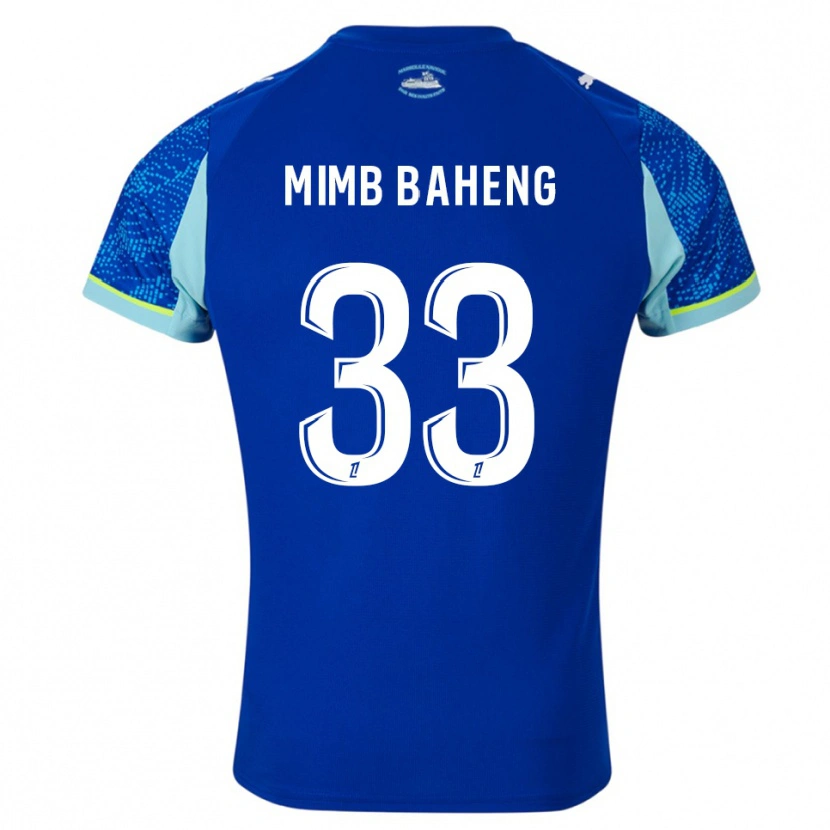 DanxenレディースRony Mimb Baheng#33空色白サードユニフォームシャツ2025/26ジャージーユニフォーム