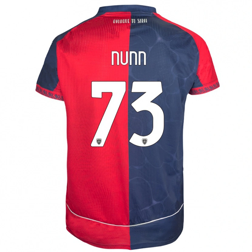 DanxenキッズJack Nunn#73レッド ネイビーホームシャツ2025/26ジャージーユニフォーム