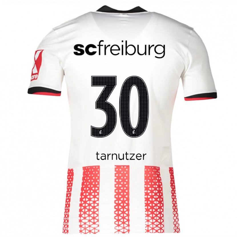 Danxenキッズルーベン・ヴク・ターニッツァー#30ホワイト レッドホームシャツ2025/26ジャージーユニフォーム