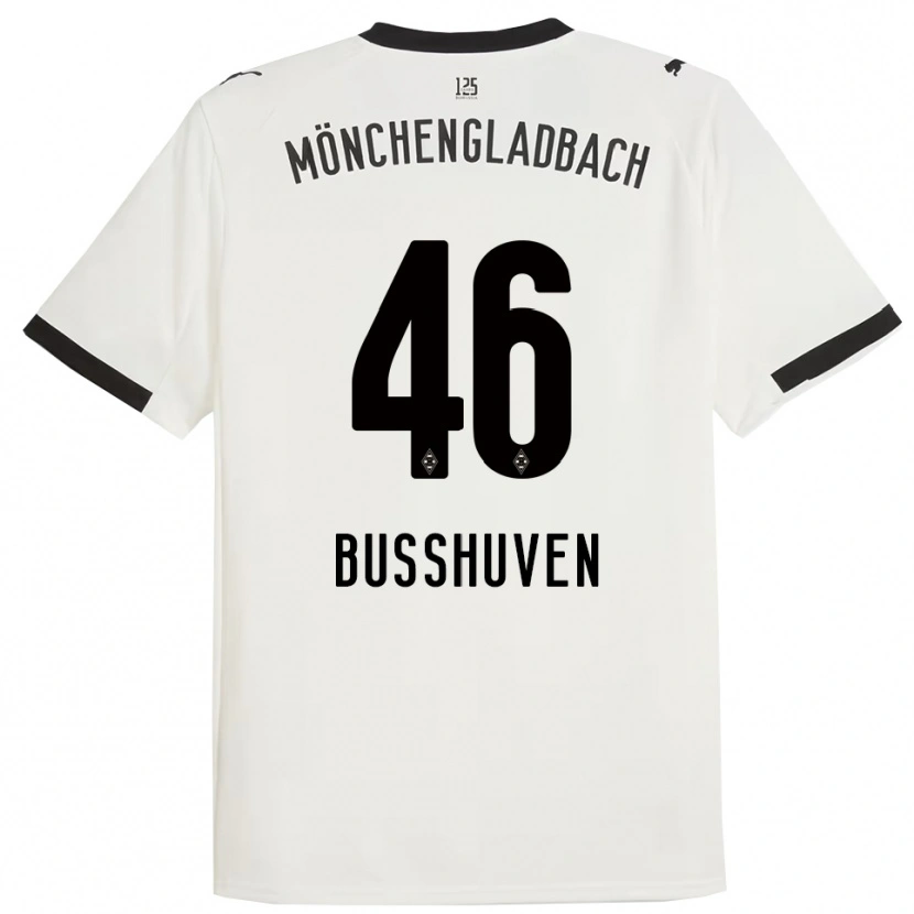 Danxenキッズアィな ブッシュヴェン#46ホワイト ブラックホームシャツ2025/26ジャージーユニフォーム