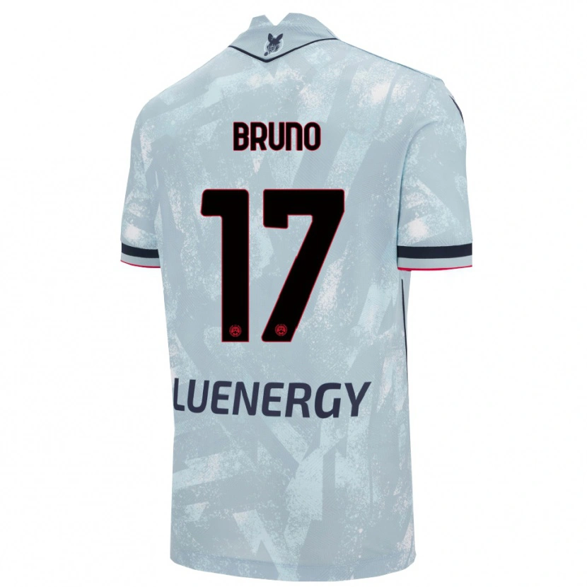 DanxenキッズElias Bruno#17ライトブルー ブラックアウェイシャツ2025/26ジャージーユニフォーム