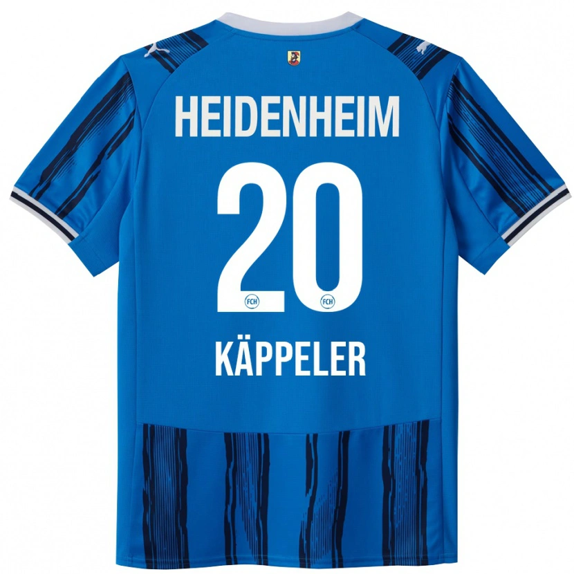 DanxenキッズLina Käppeler#20ブルー ネイビーアウェイシャツ2025/26ジャージーユニフォーム