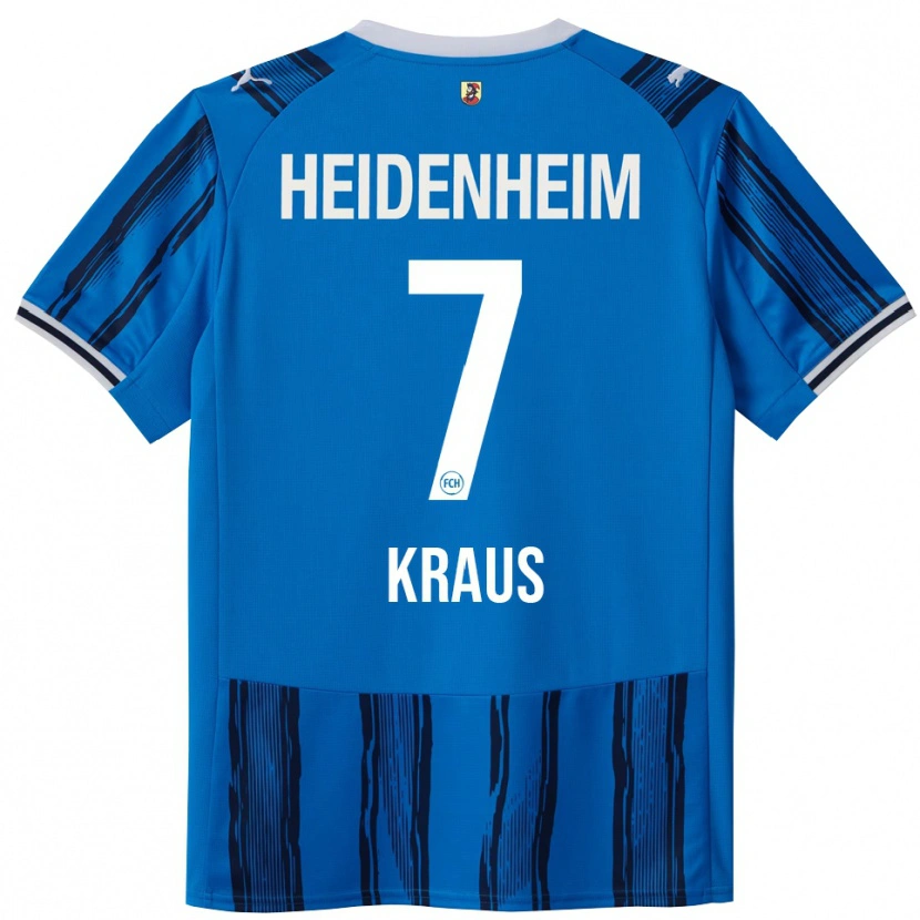 DanxenキッズSabrina Kraus#7ブルー ネイビーアウェイシャツ2025/26ジャージーユニフォーム