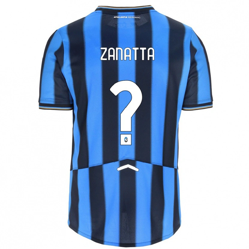 DanxenメンズGiovanni Zanatta#0スカイブルー ブラックホームシャツ2025/26ジャージーユニフォーム