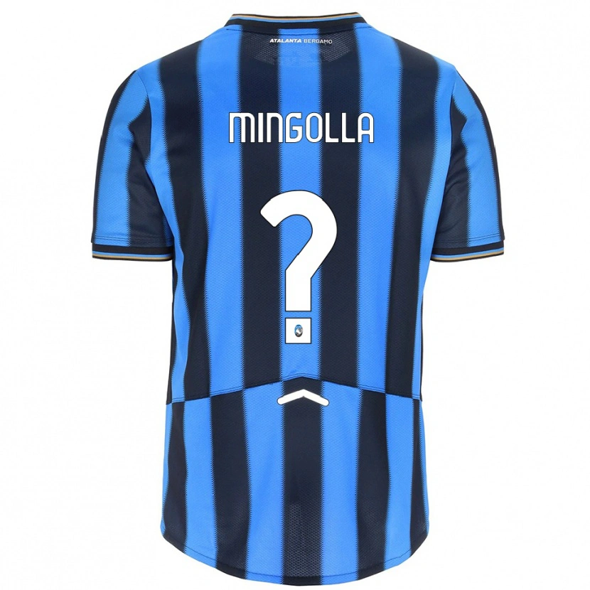 DanxenメンズSimone Mingolla#0スカイブルー ブラックホームシャツ2025/26ジャージーユニフォーム
