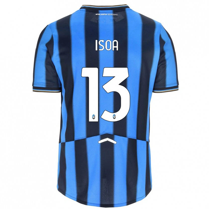DanxenメンズIsaac Isoa#13スカイブルー ブラックホームシャツ2025/26ジャージーユニフォーム