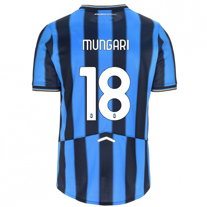 DanxenメンズGiuseppe Mungari#18スカイブルー ブラックホームシャツ2025/26ジャージーユニフォーム