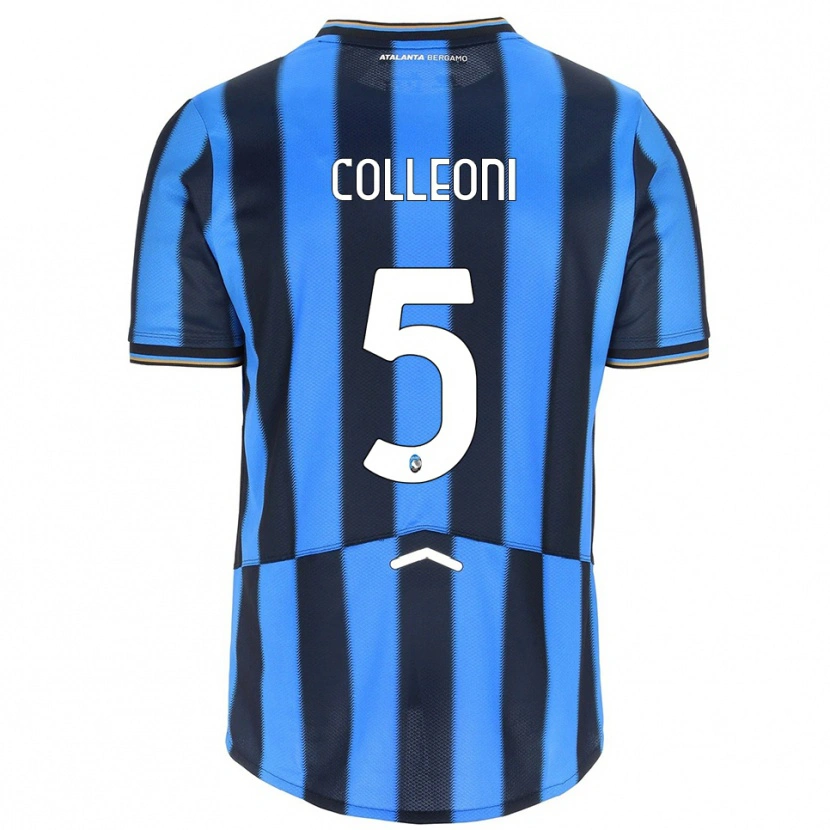 DanxenメンズGiorgio Colleoni#5スカイブルー ブラックホームシャツ2025/26ジャージーユニフォーム