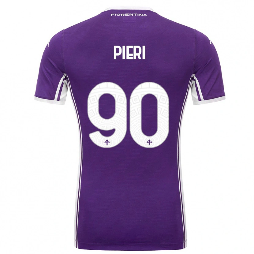 DanxenメンズArianna Pieri#90パープル ホワイトホームシャツ2025/26ジャージーユニフォーム