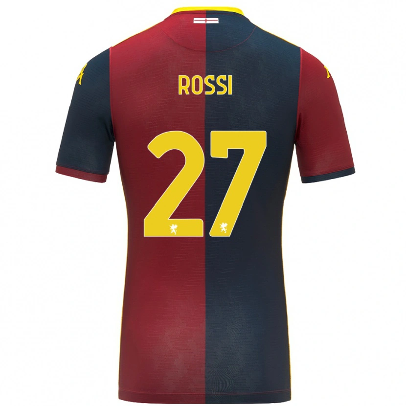 DanxenメンズLucrezia Rossi#27レッド ロイヤルブルーホームシャツ2025/26ジャージーユニフォーム