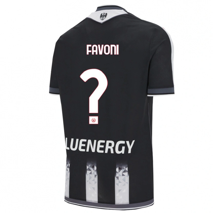 DanxenメンズPatrick Favoni#0ブラック ホワイトホームシャツ2025/26ジャージーユニフォーム
