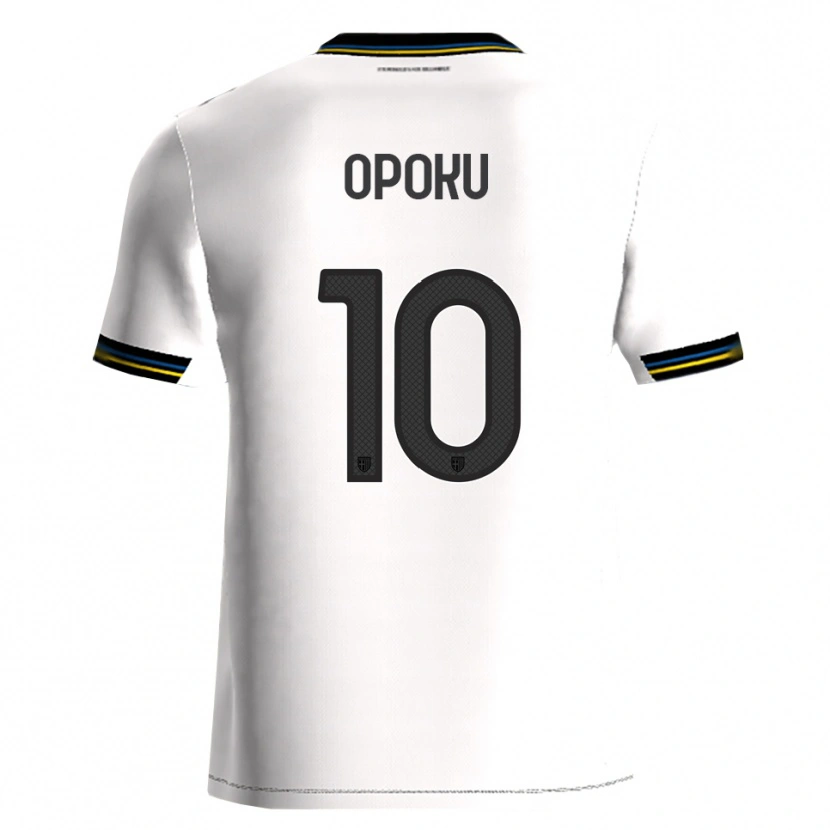 DanxenメンズMama Opoku#10ホワイト ブラックホームシャツ2025/26ジャージーユニフォーム