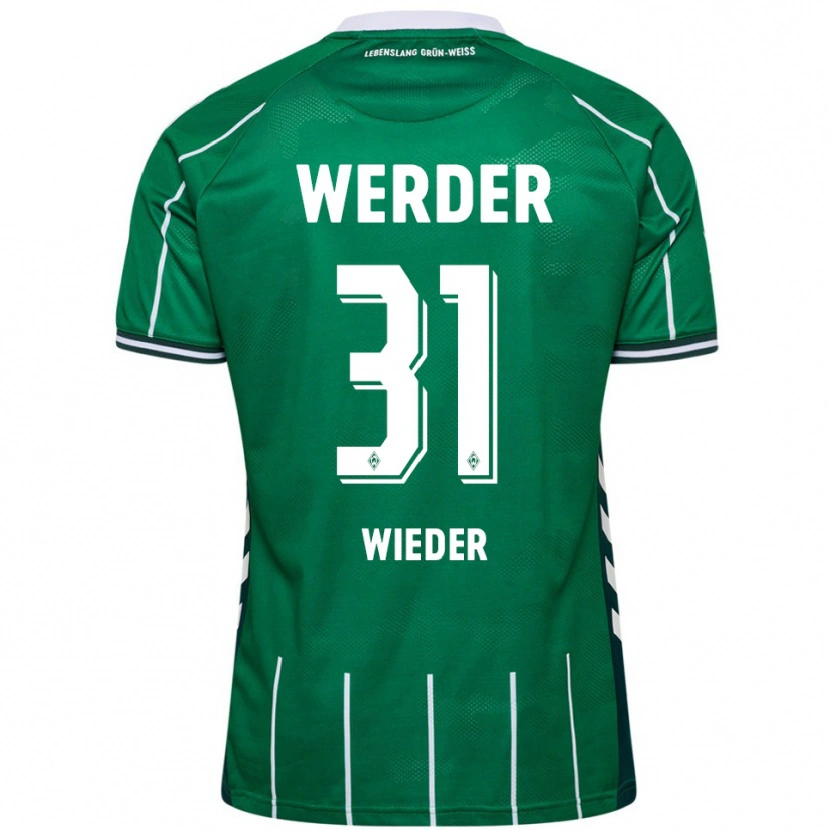 DanxenメンズVerena Wieder#31グリーン ホワイトホームシャツ2025/26ジャージーユニフォーム
