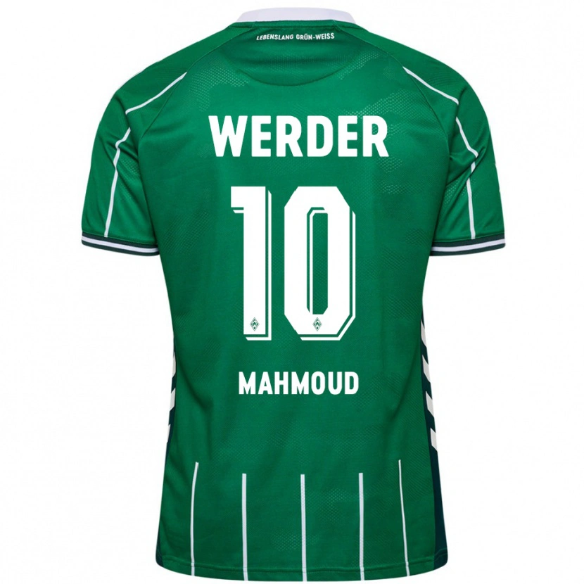 DanxenメンズTuana Mahmoud#10グリーン ホワイトホームシャツ2025/26ジャージーユニフォーム