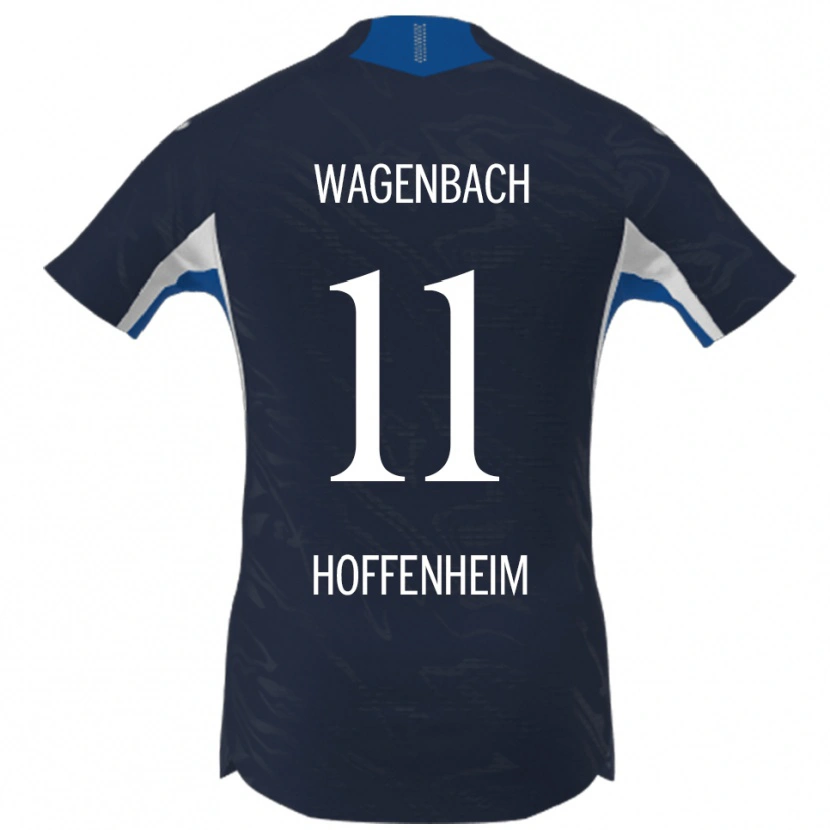 DanxenメンズLion Wagenbach#11ネイビー ホワイトホームシャツ2025/26ジャージーユニフォーム