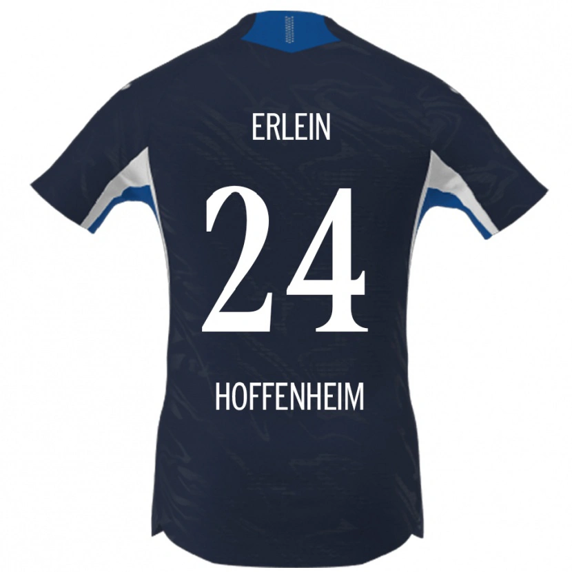 DanxenメンズLuca Erlein#24ネイビー ホワイトホームシャツ2025/26ジャージーユニフォーム